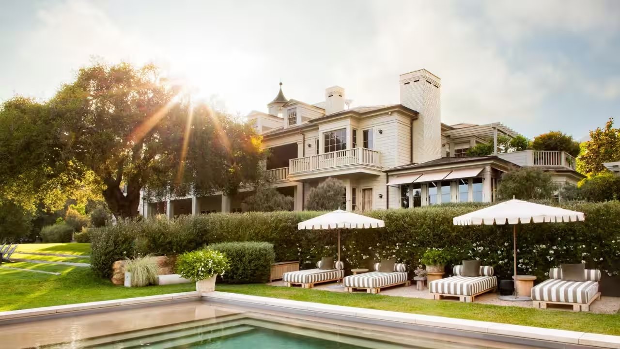 Levine, Prinsloo Net $8 Million Profit in $60 Montecito Mansion Sale