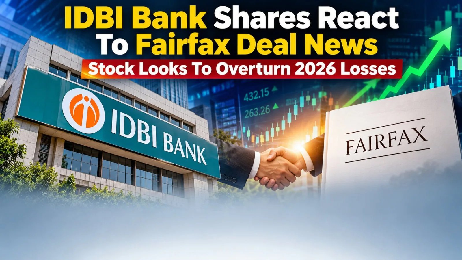IDBI Bank Sells 60.72% Stake for ₹52,878 Crore at 10% Discount