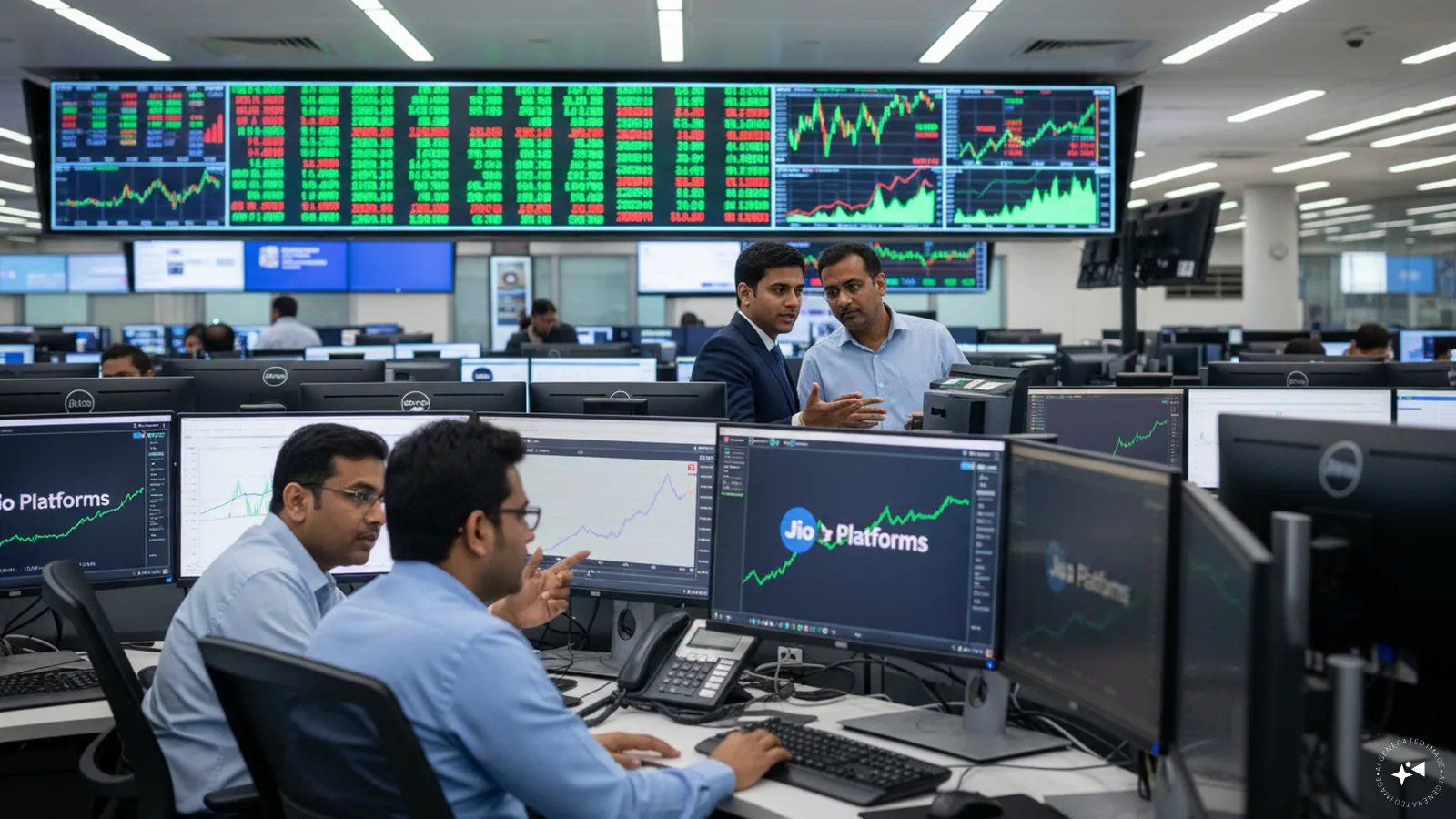 Jio Platforms Shares Soar 27% on Debut, Turnover Exceeds ₹26.5 Cr