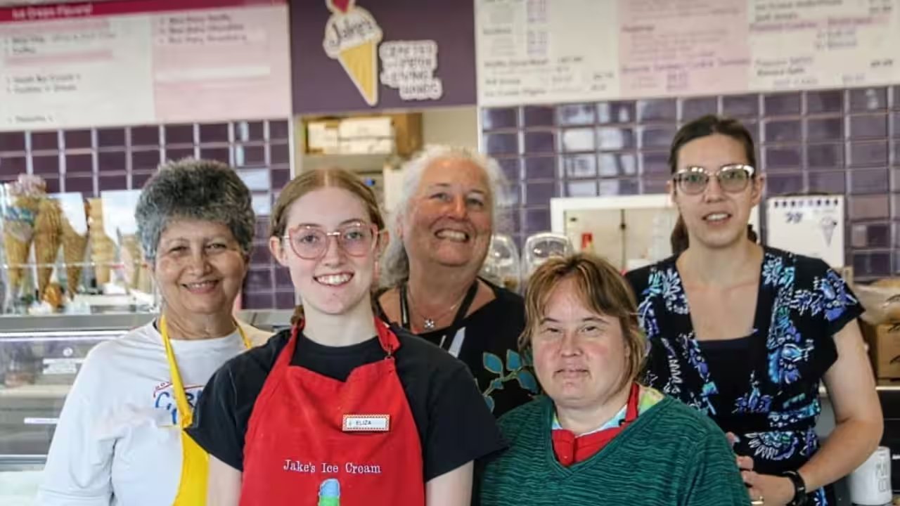 Robin Rinearson’s Ice Cream Shops Employ 35 Disabled Workers, Awaiting List Grows