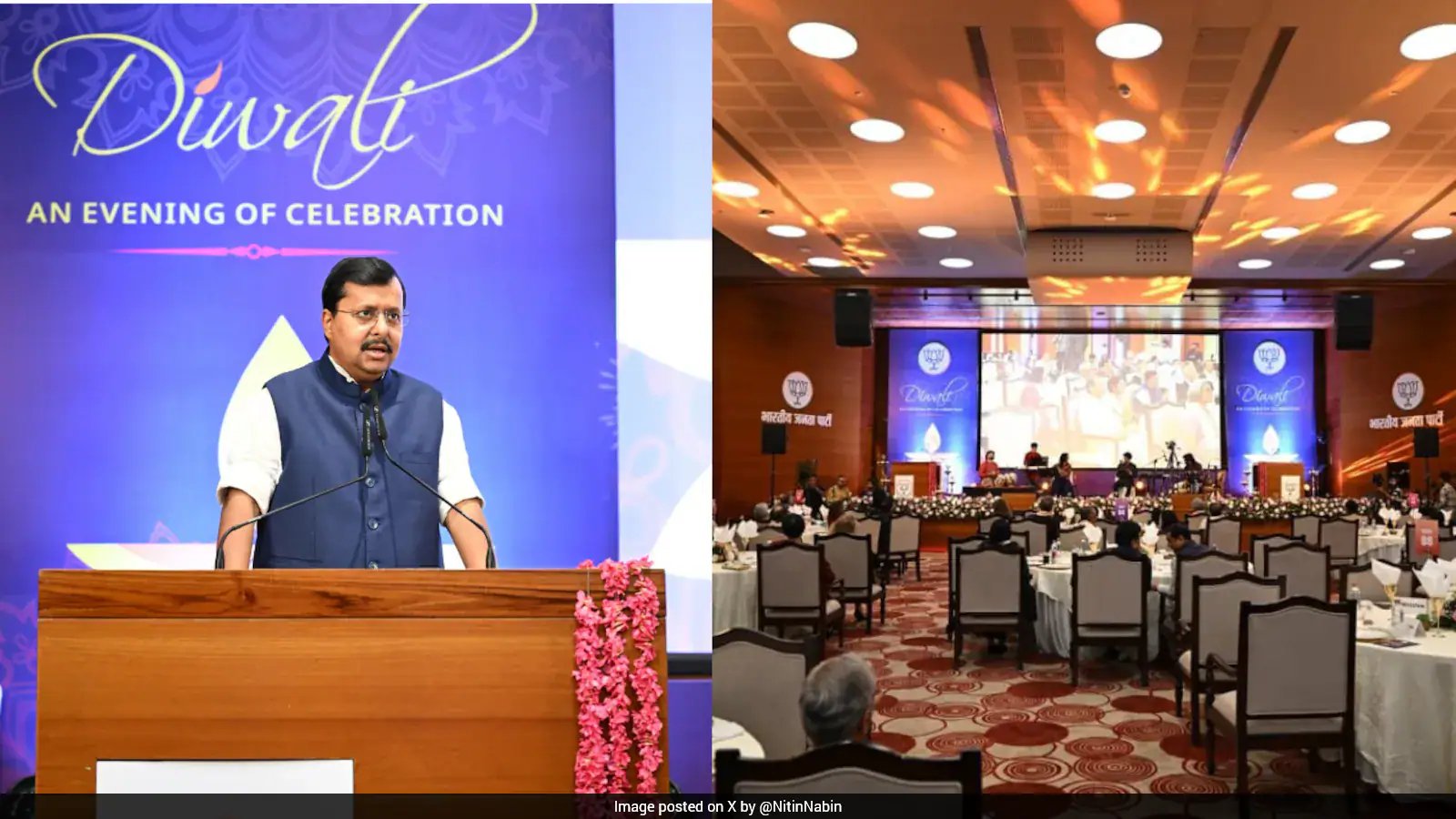 Nitin Nabin Hosts 50‑Country Heads of Mission for Diwali at BJP HQ