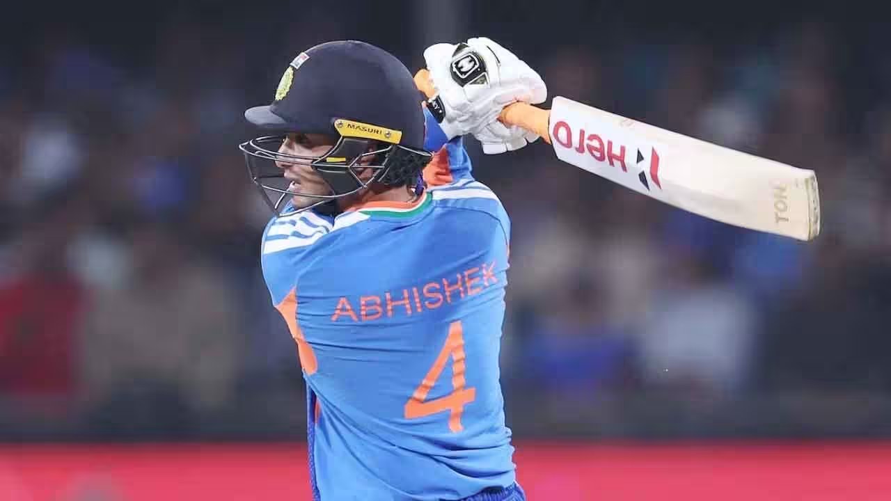 Abhishek Sharma Breaks 2,000-Run Record as India Wins T20I 223-209