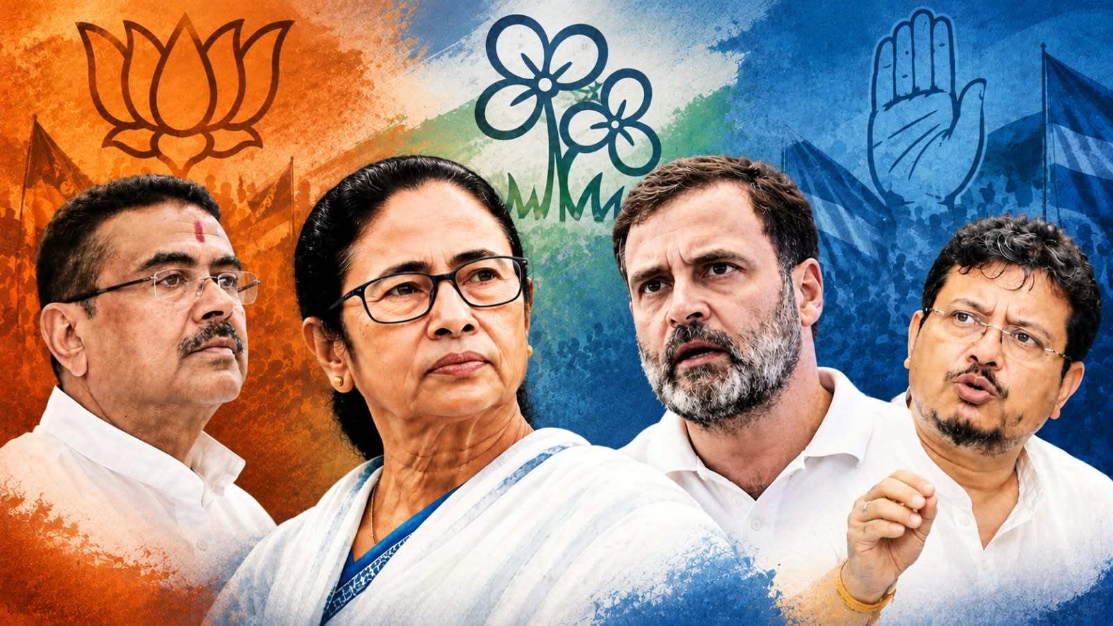Mamata Banerjee’s Candidate Withdraws, Congress Nominee Milan Pradhan Arrested in Nandigram Bypoll