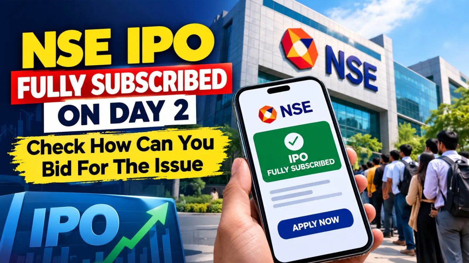 National Stock Exchange IPO Fully Subscribed; Institutional Bids 1.32x, Retail 0.65x
