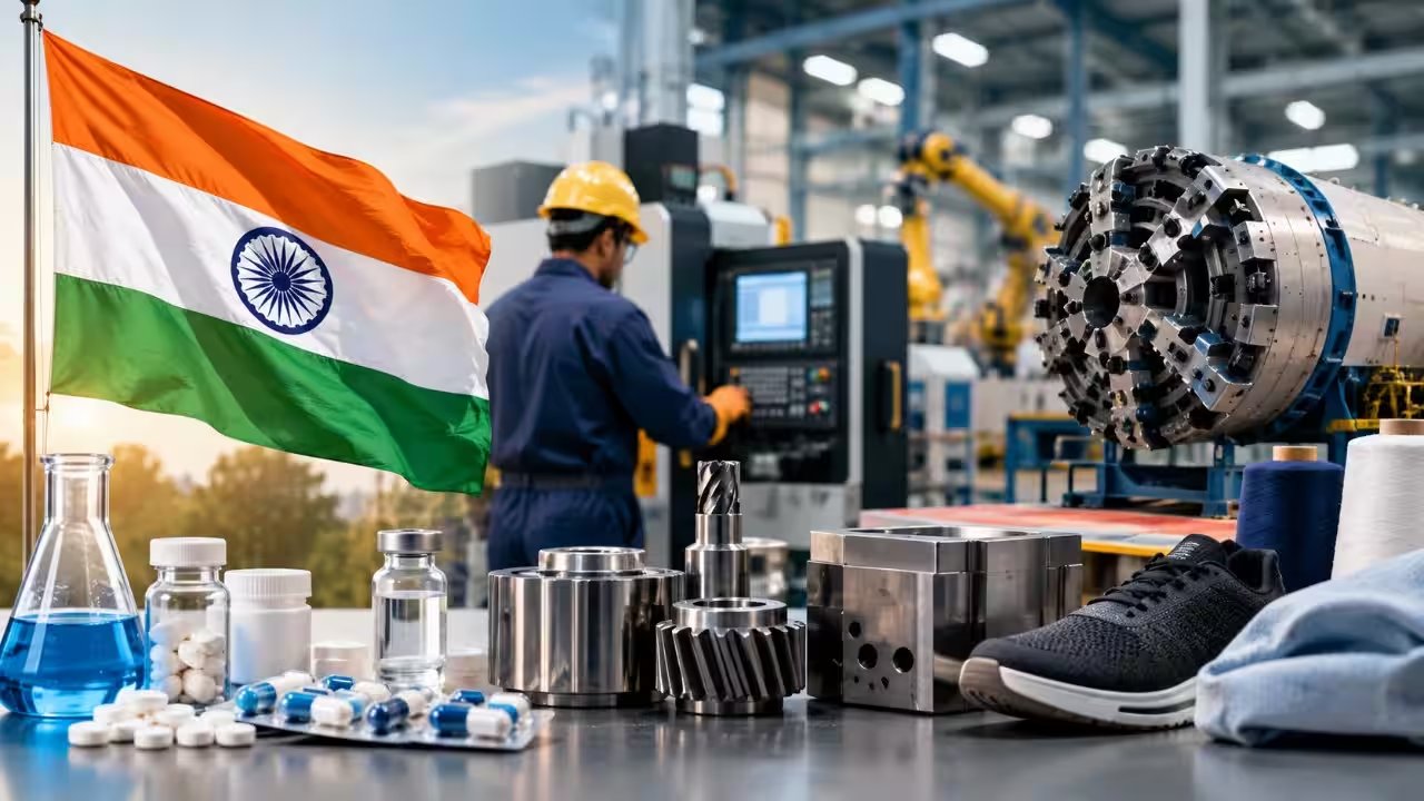 Indian Government Unveils 120 Products, Including Tunnel Boring Machines, for Domestic Production Push