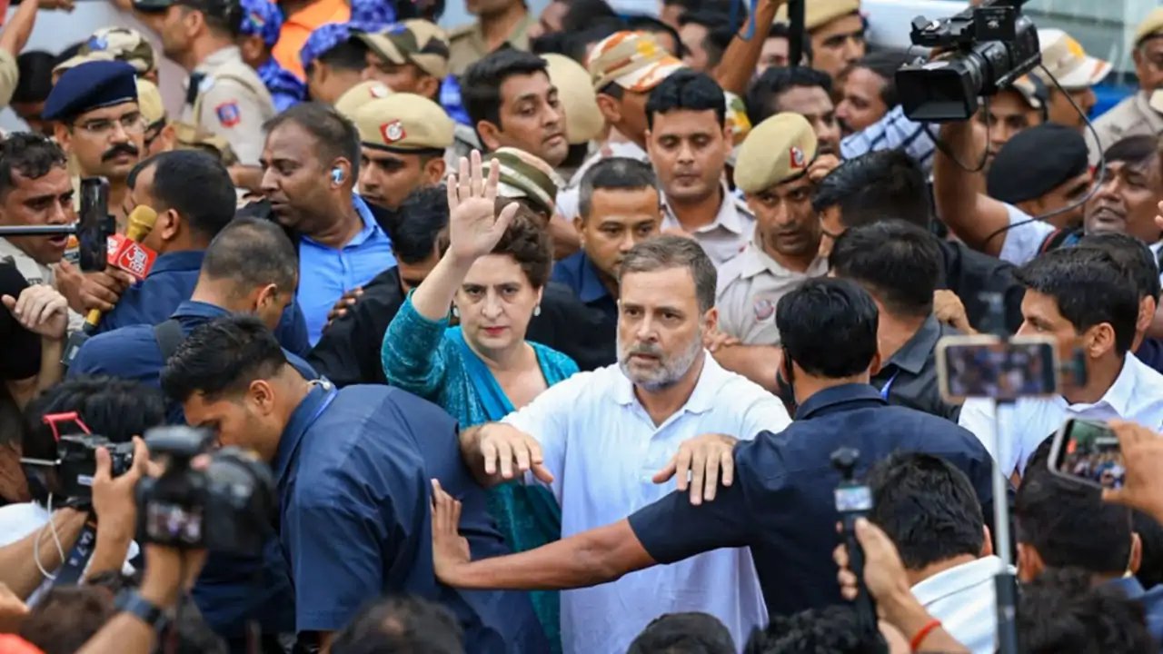 BJP Accuses Rahul Gandhi of Inciting Anarchy in New Delhi Protest, CEC Gyanesh Kumar