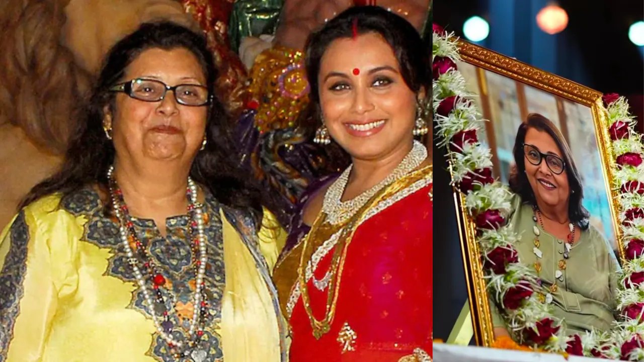 Rani Mukerji's Mother Krishna Mukerji Dies at 75; Family Shuts Down Durga Puja