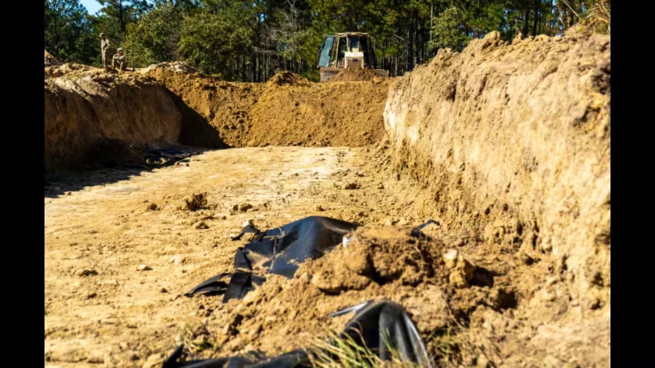 US Army Completes 20-Remains Trench in 1 hr 15 min During Drill
