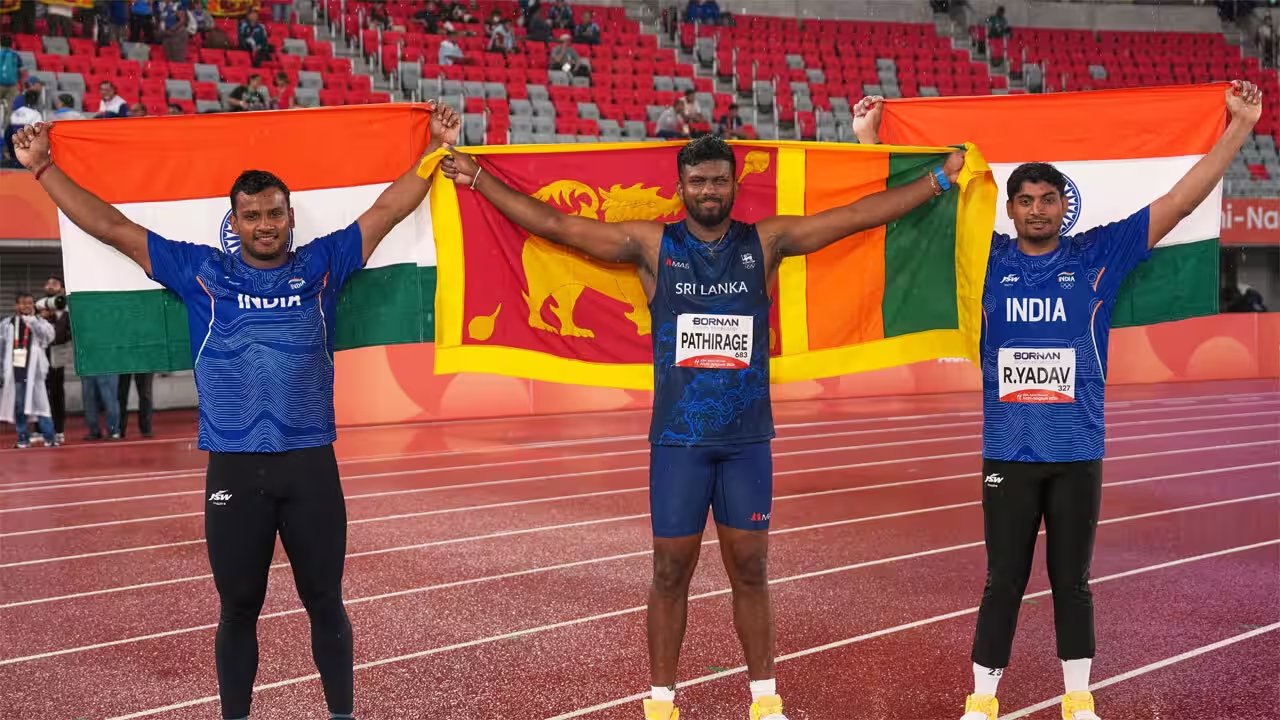 Yashvir Singh Clinches Silver with 85.72m as Sri Lanka’s Pathirage Wins Gold