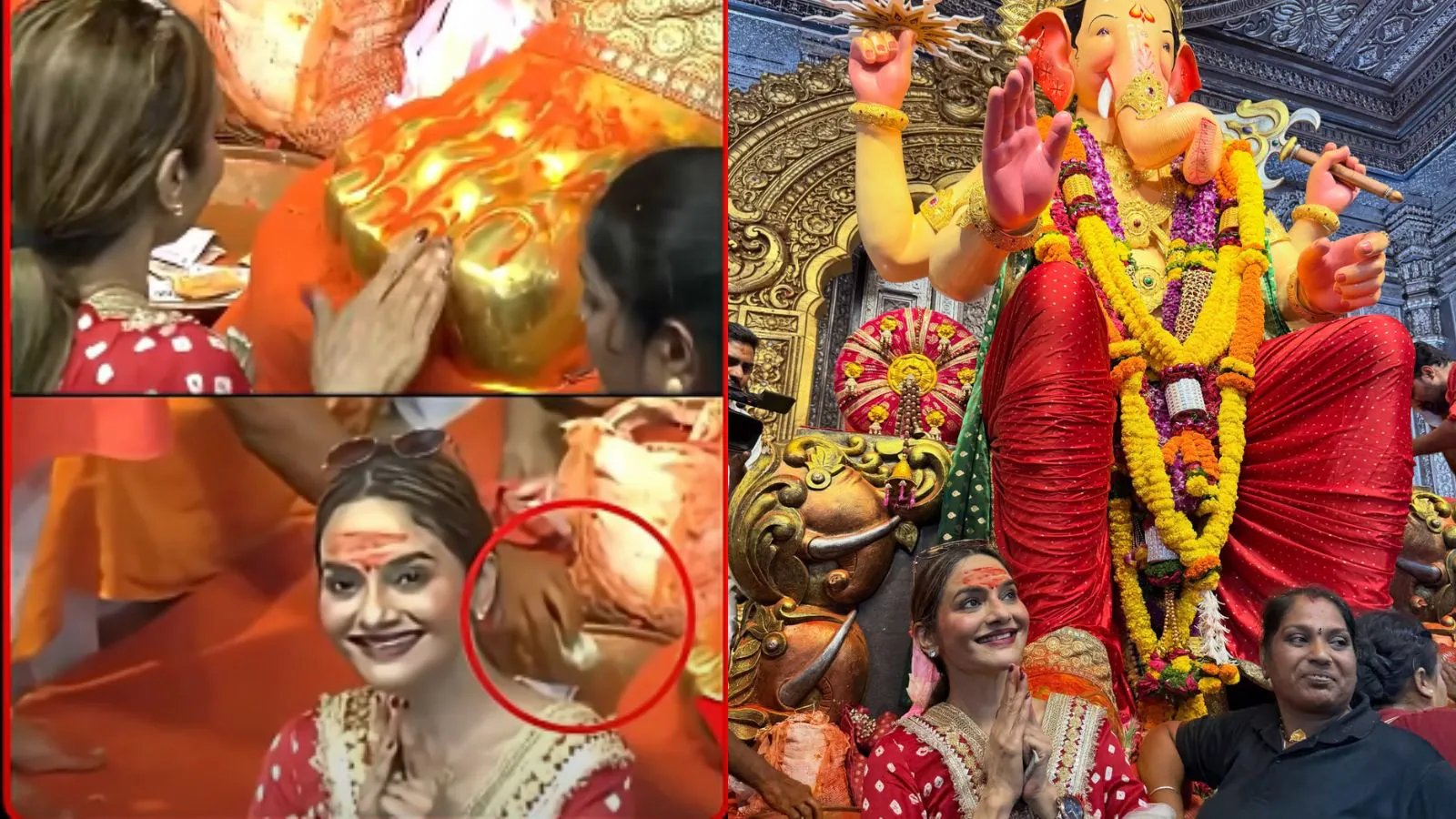 Madhoo Shah's Rs 500 Offer at Lalbaugcha Raja Sparks Viral Video Frenzy