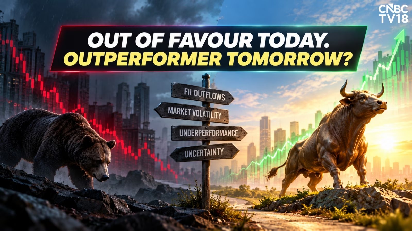 Indian Stock Market: FII Outflows Surge, Potential Upside for Tomorrow