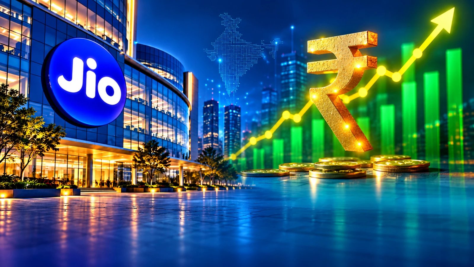 Jio Platforms IPO Surges 21.4% Premium, 22x Subscriptions