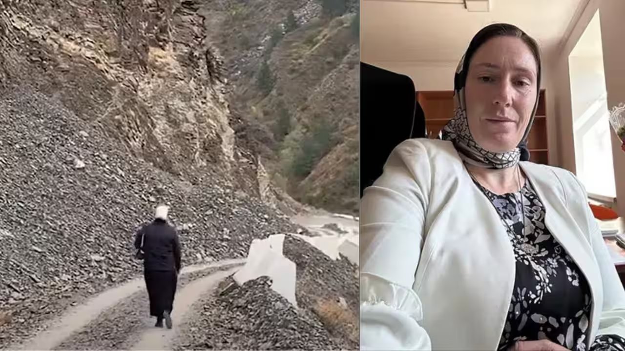 Dagestan Teacher Walks 14km Daily to Teach 3 Children in Mountain School