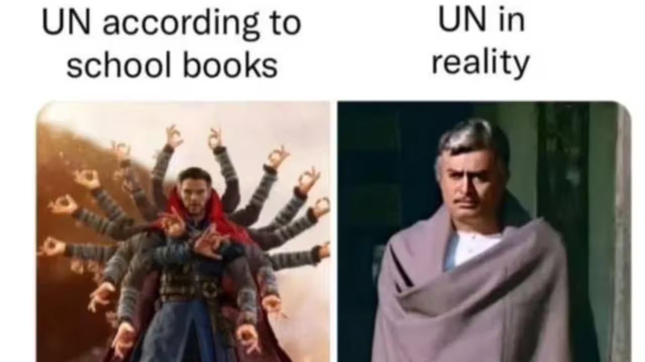 Iranian Embassy Sends Dr. Strange‑Thakur Meme Mocking UN’s Inaction on US‑Israel Violations