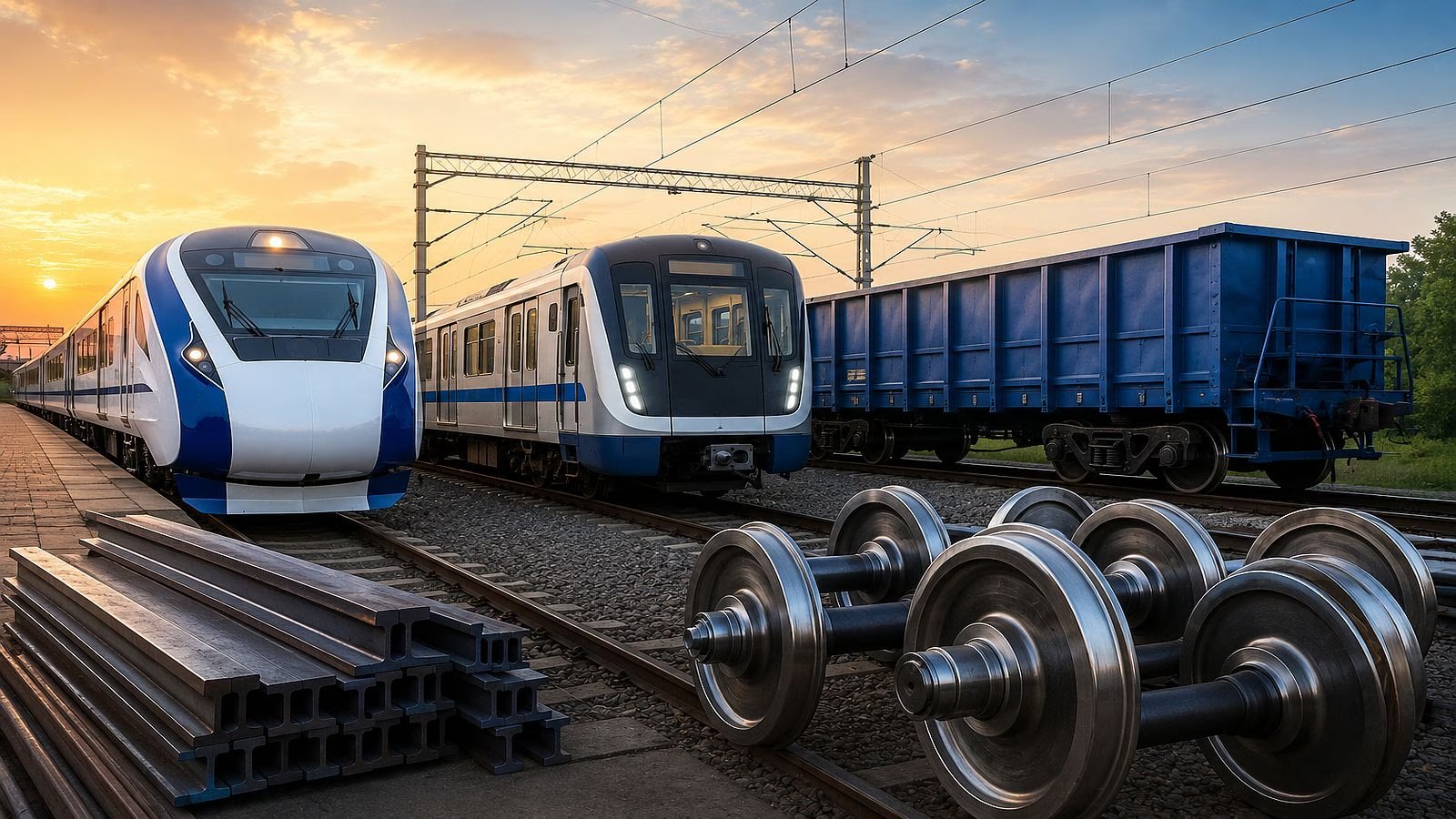 Titagarh Rail Wins ₹1,717 Cr Additional Order, Boosting Contract to ₹10,404 Cr