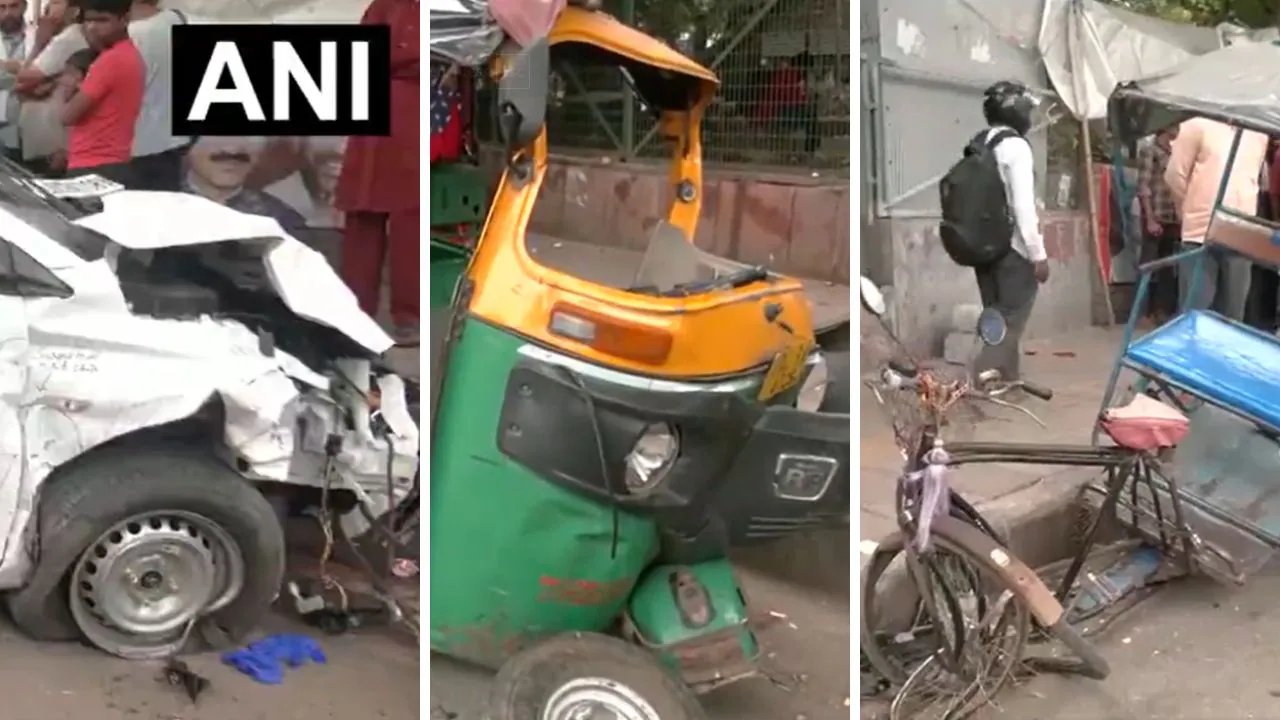 Delhi Police Hunt Fugitive Driver After Racing i20 Kills Man Near Metro