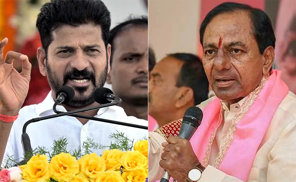 Revanth Reddy Orders Probe Into KCR's 440-Acre Land Holdings, BRS Strikes Back