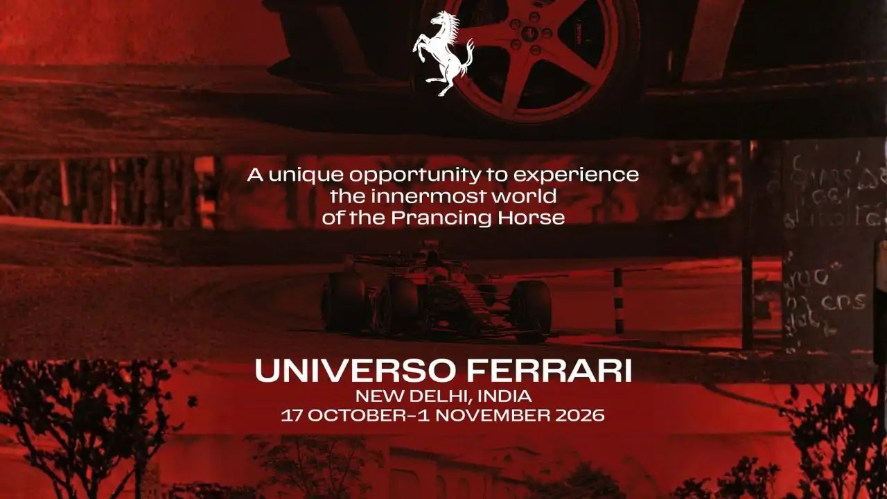 Witness Ferrari Luce’s First Asian Debut at New Delhi’s Universo Exhibition
