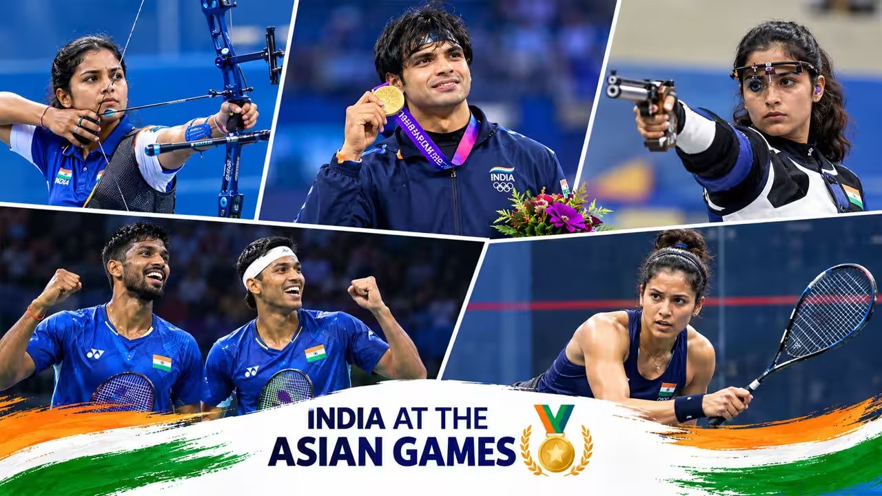 India Breaks 100-Medal Barrier at Hangzhou Asian Games With Historic 106-Haul