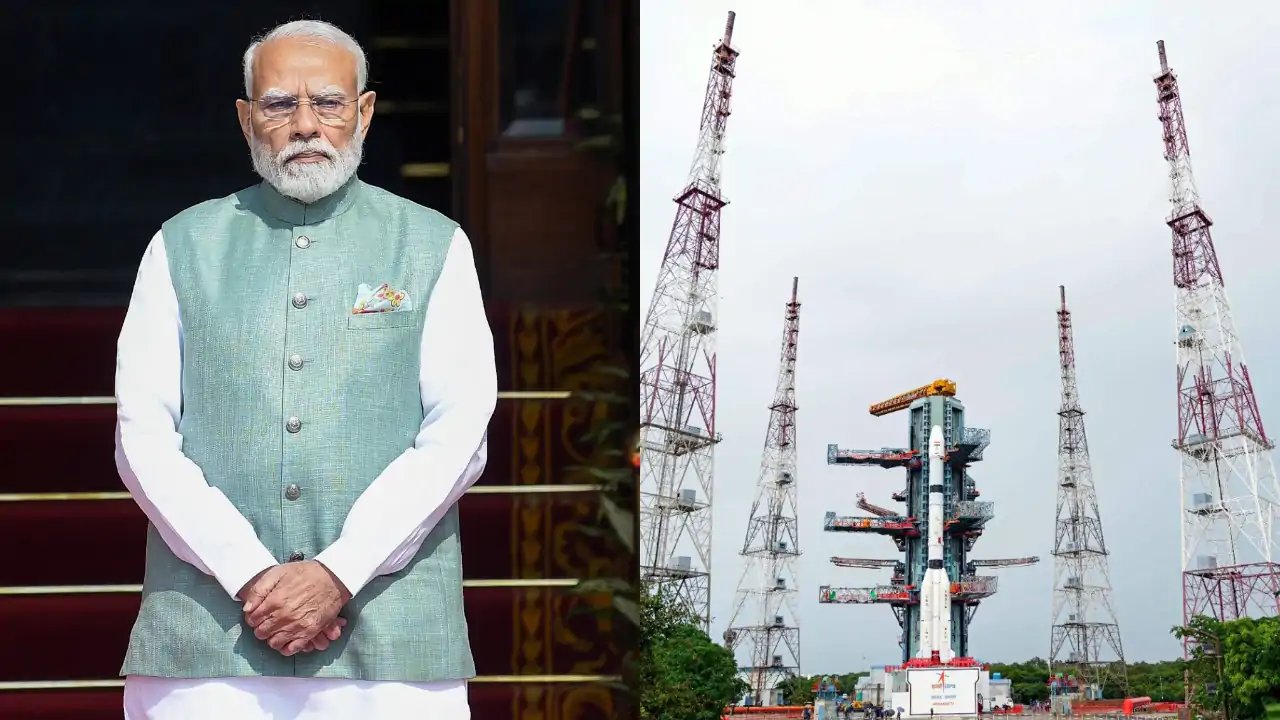 Prime Minister Modi Praises ISRO After Successful Launch of NVS-03 Satellite