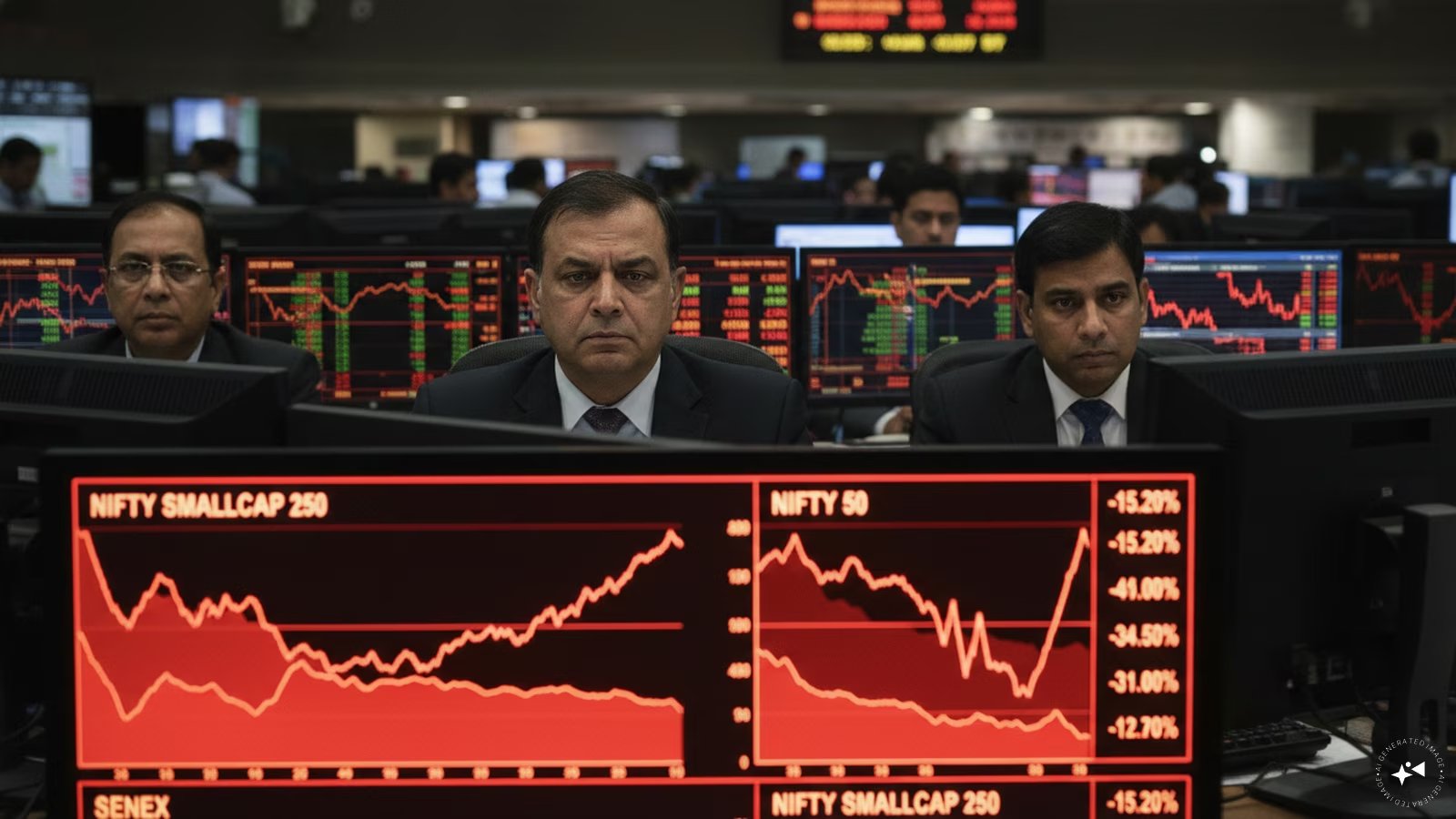 Nifty Smallcap Index Falls 7.5%, Faces Worst Week Since Feb 2025