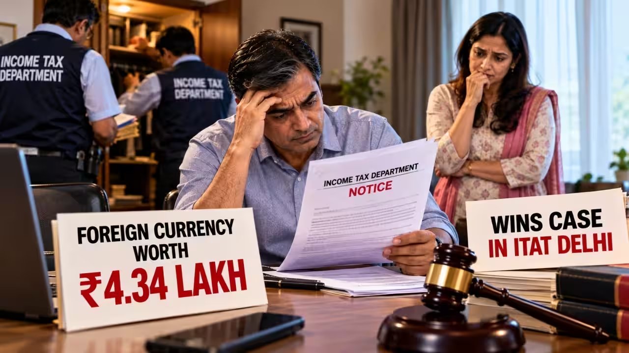Delhi Director Wins ITAT Case Over Rs 4.34 Lakh Forex Seizure