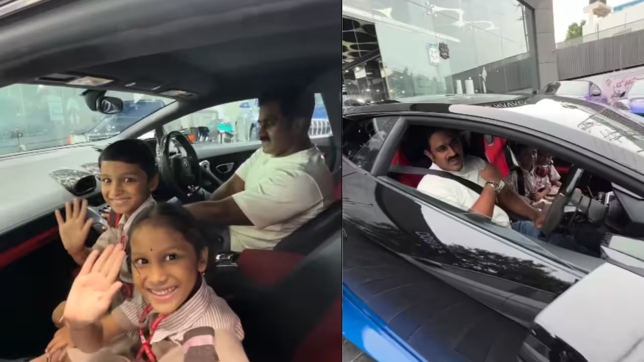 Nishant Saboo’s Lamborghini Ride Turns Kids’ Dreams Into Reality