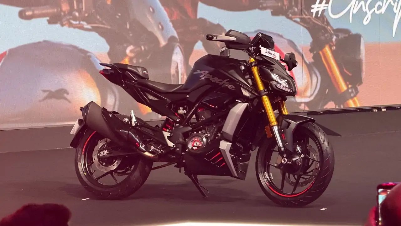 TVS Apache RTR 310 Black Diamond Edition Launches at ₹2.49 Lakh
