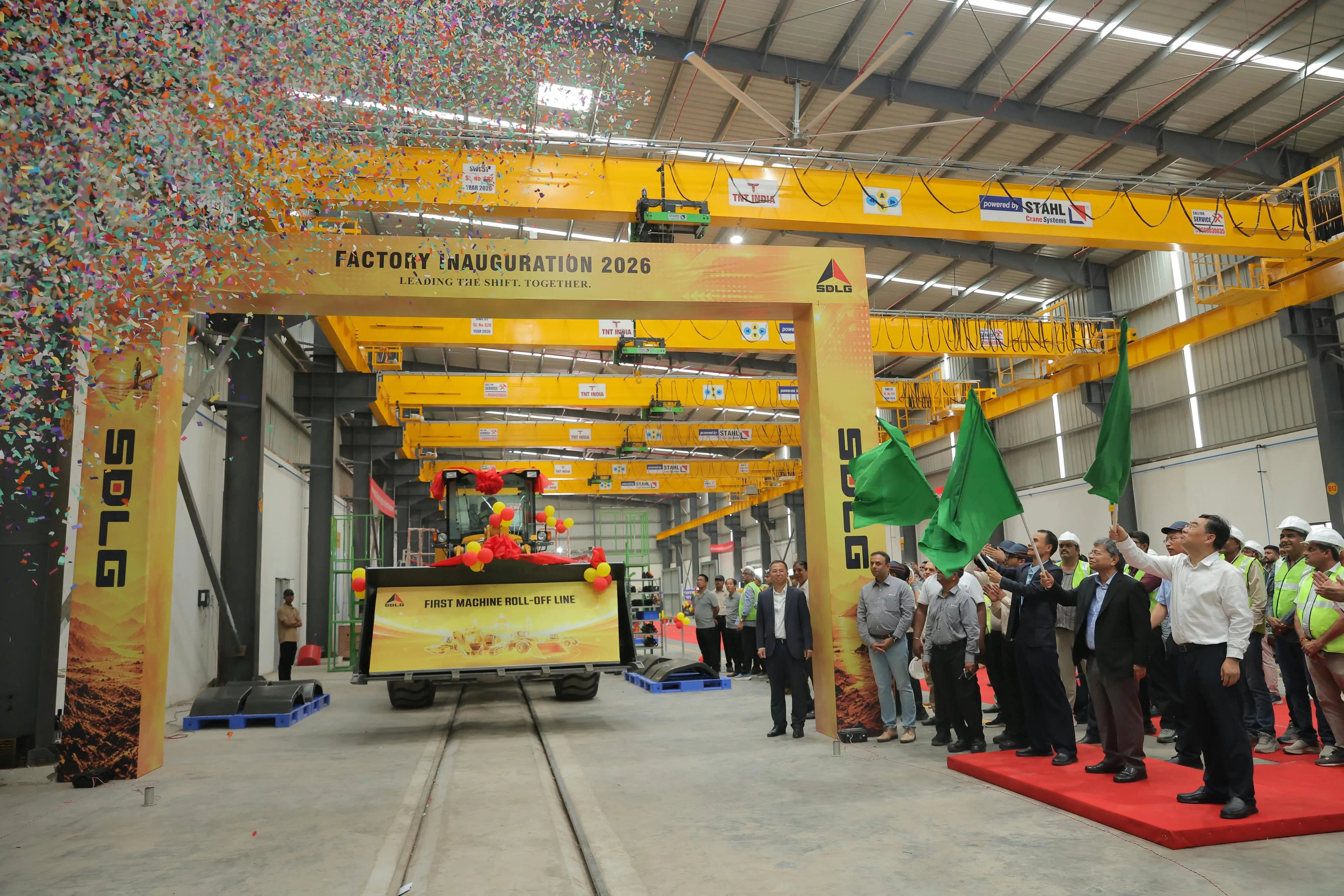 SDLG Unveils 3,000‑Unit Heavy Machinery Lineup in Gujarat, Expanding Electric Fleet