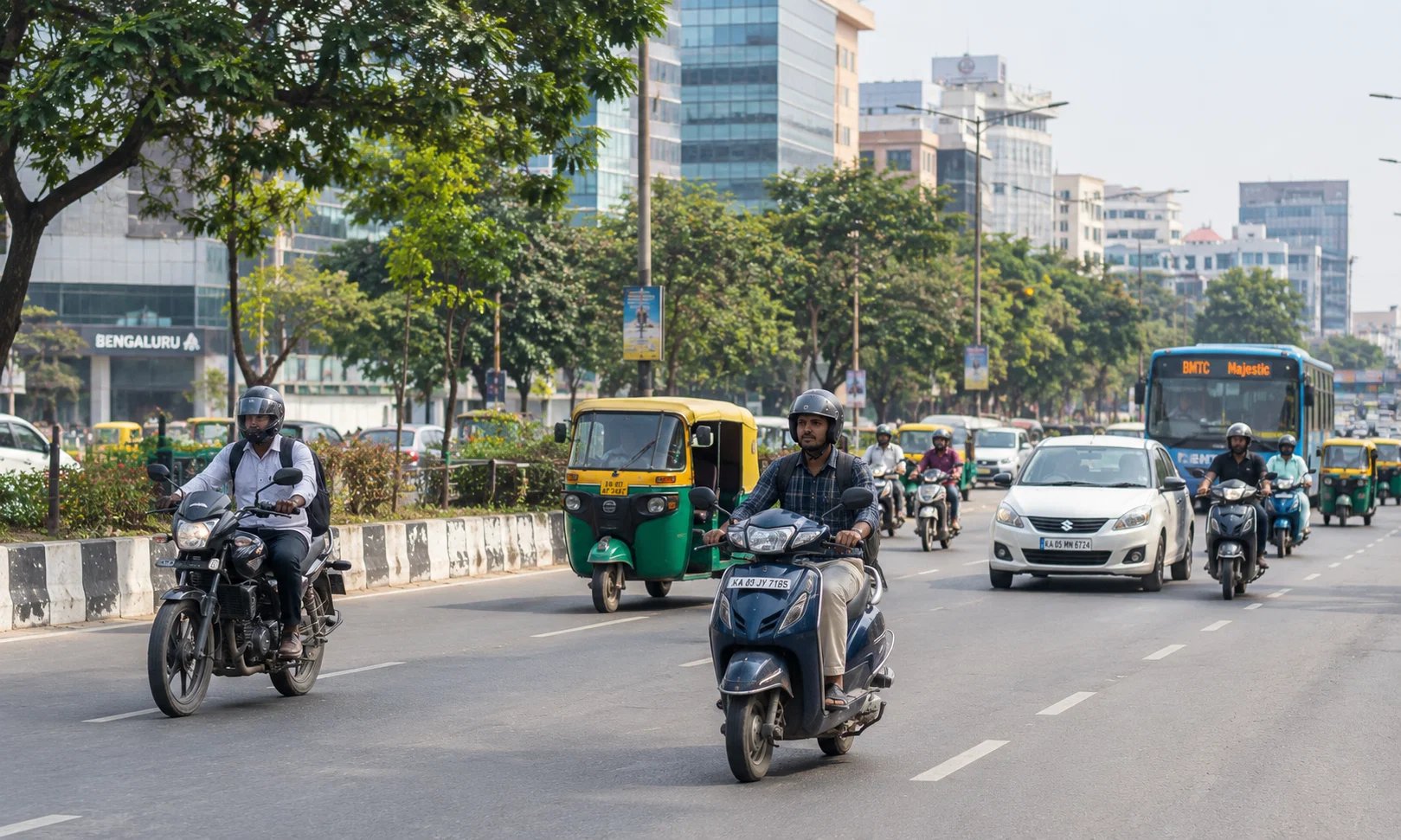 Karnataka Targets Unsafe Half‑Helmets, Puts Riders at Risk