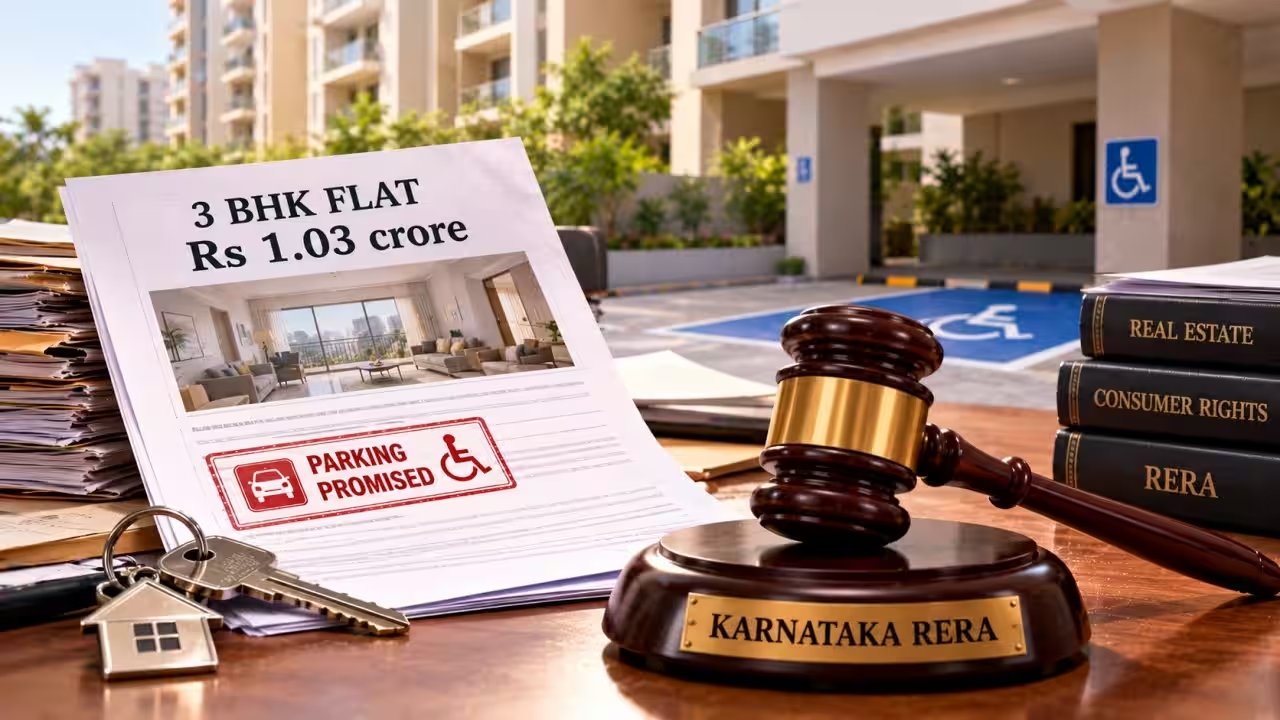 Karnataka RERA Orders Builder to Provide Disabled Parking for Rs 1.03 Crore Flat Buyer