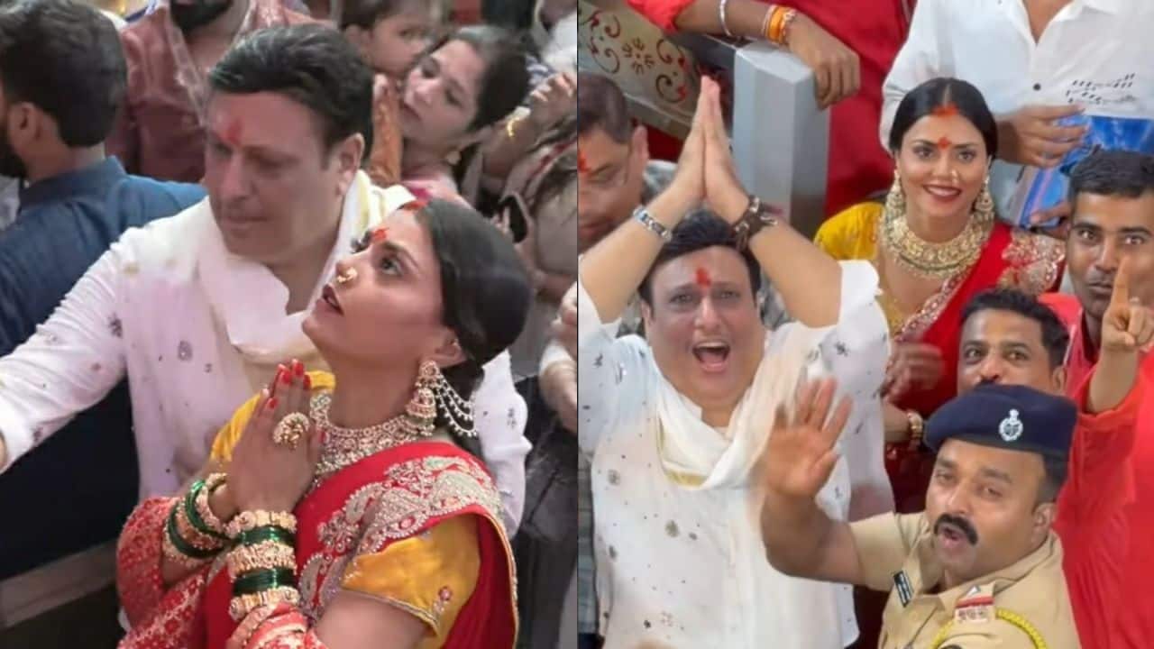 Govinda’s Lalbaugcha Raja Trip With Komal Rani Sparks Rumors Ahead of Roopa Release