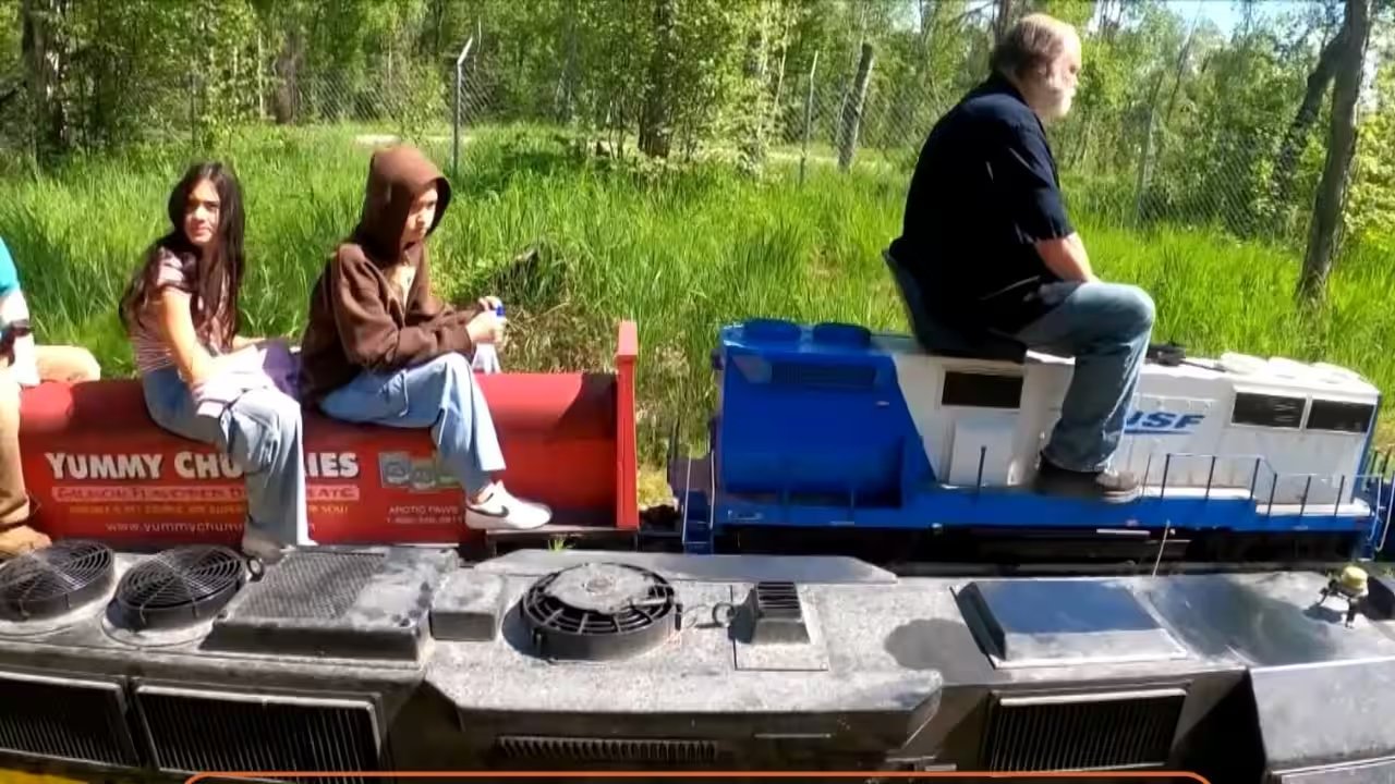 Jack Klingbeil’s 55‑Year‑Old Alaska Miniature Railway Carries 10 Passengers