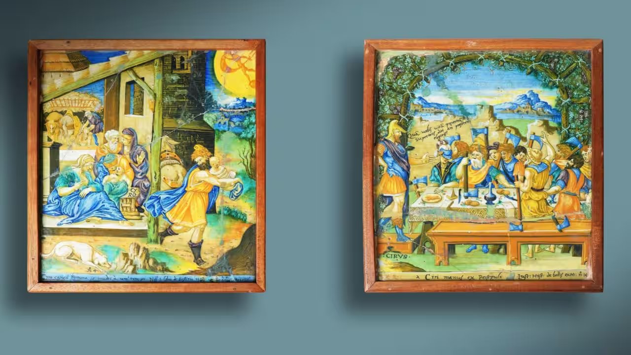 Dorset Family Sells £100,000 Lost Renaissance Plaques After 142-Year Hallway Mystery