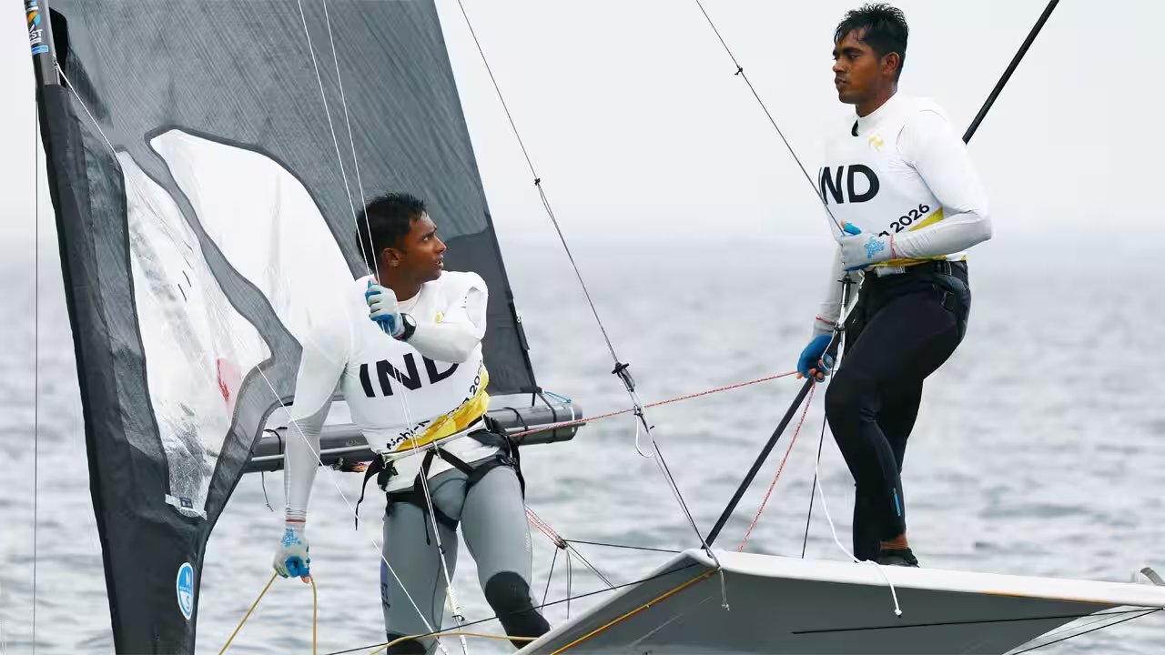 Francis, Noble Seal Sailing Silver as India's Asian Games Tally Hits 62