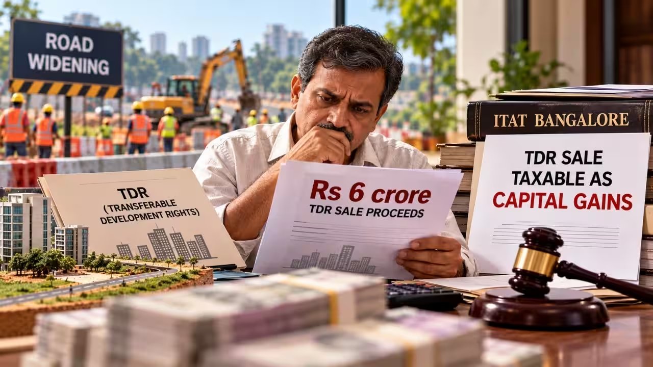 ITAT Bangalore Declares TDR Sale Taxable, Grants Partial Relief to Bengaluru Landowner