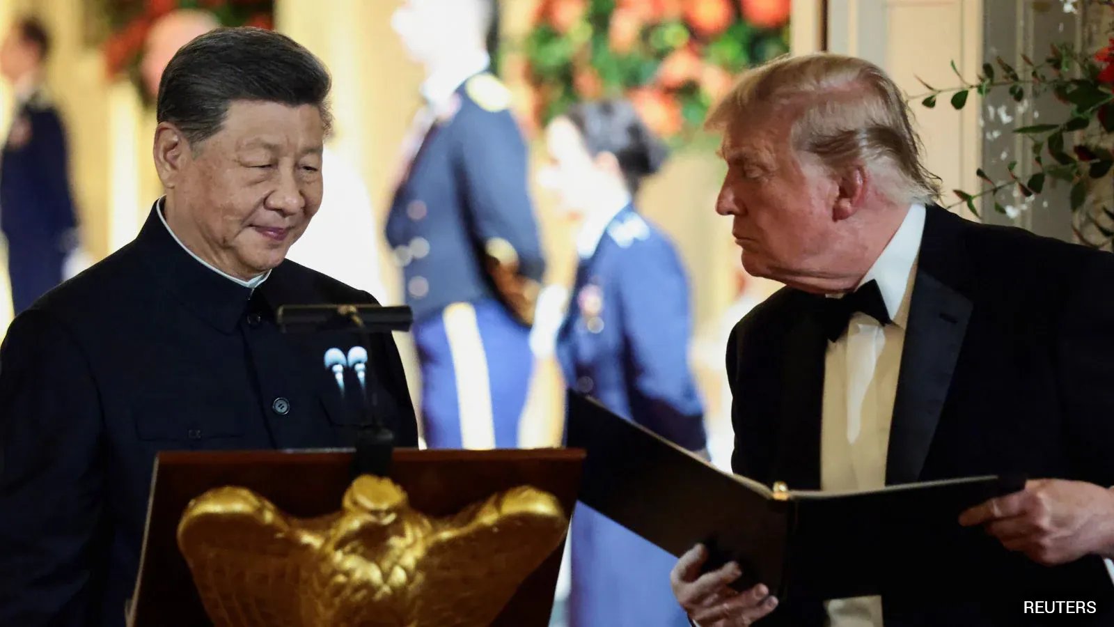 Trump Declares China's Iran Aid 'Totally Unacceptable' During Xi Visit