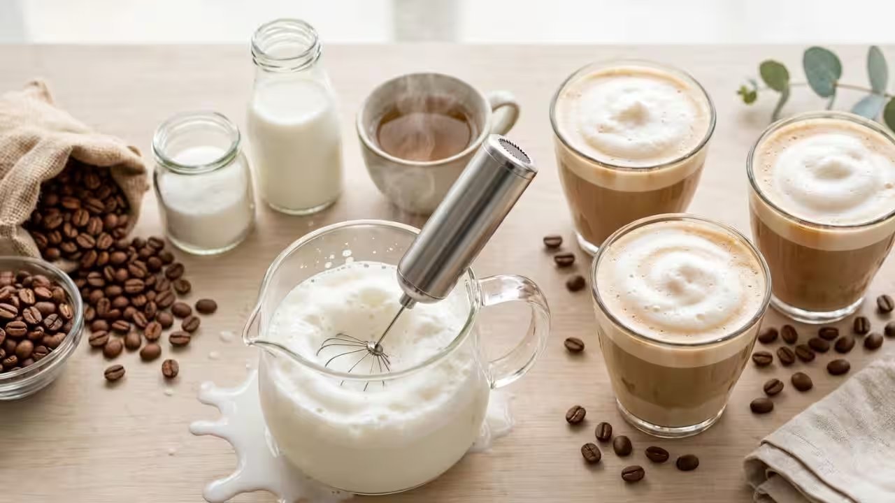 Create a Café‑Style Cappuccino at Home with Lavazza Crema e Gusto and a Hand‑Held Frother