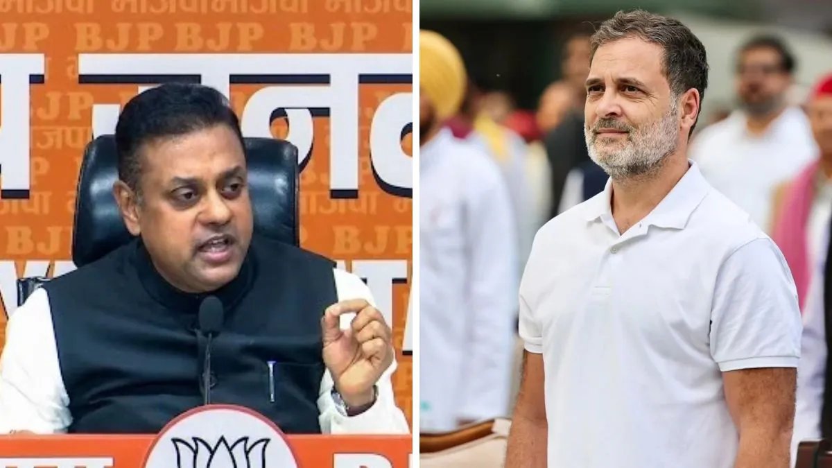 BJP MP Sambit Patra Dismisses Rahul Gandhi as Mock PM After Congress Mock Parliament
