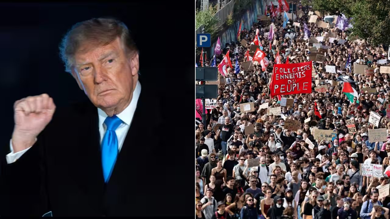 Trump Blames Islam for French School Protests, Calls Them Mass Migration