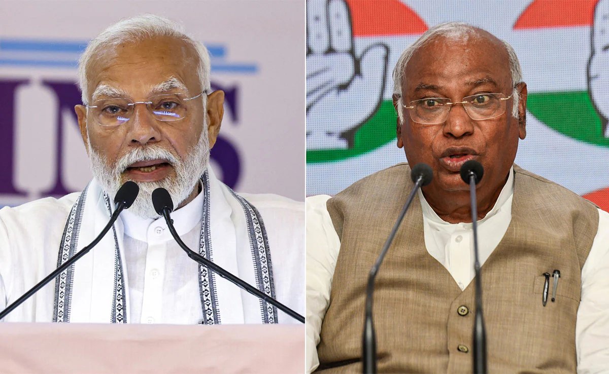 BJP Stages Nationwide Protests at State HQs Over Kharge's Remarks on PM Modi's Father