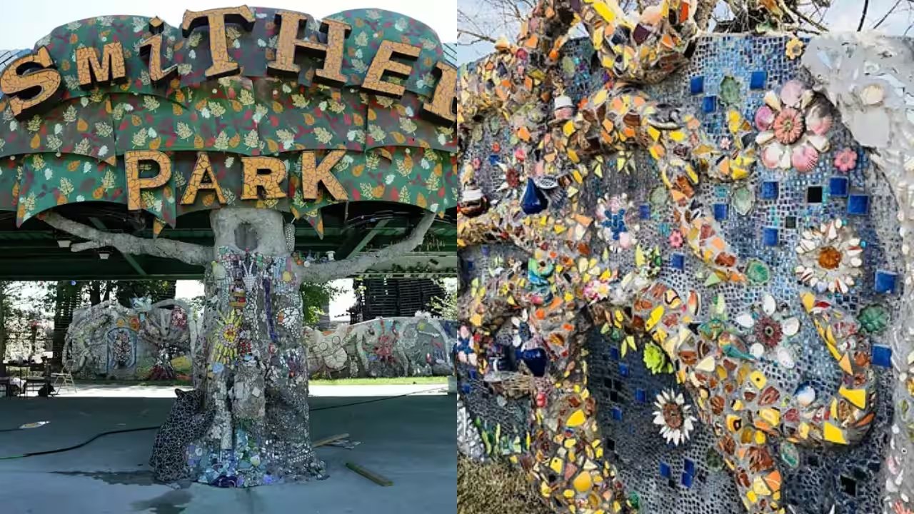 Orange Show Completes Smither Park: 0.5‑Acre Recycled‑Material Oasis in Houston