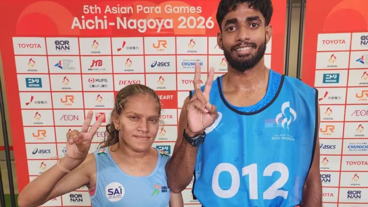 Soumya Kumar Breaks Personal Best, India Sweeps Asian Para Games 1500m Podium