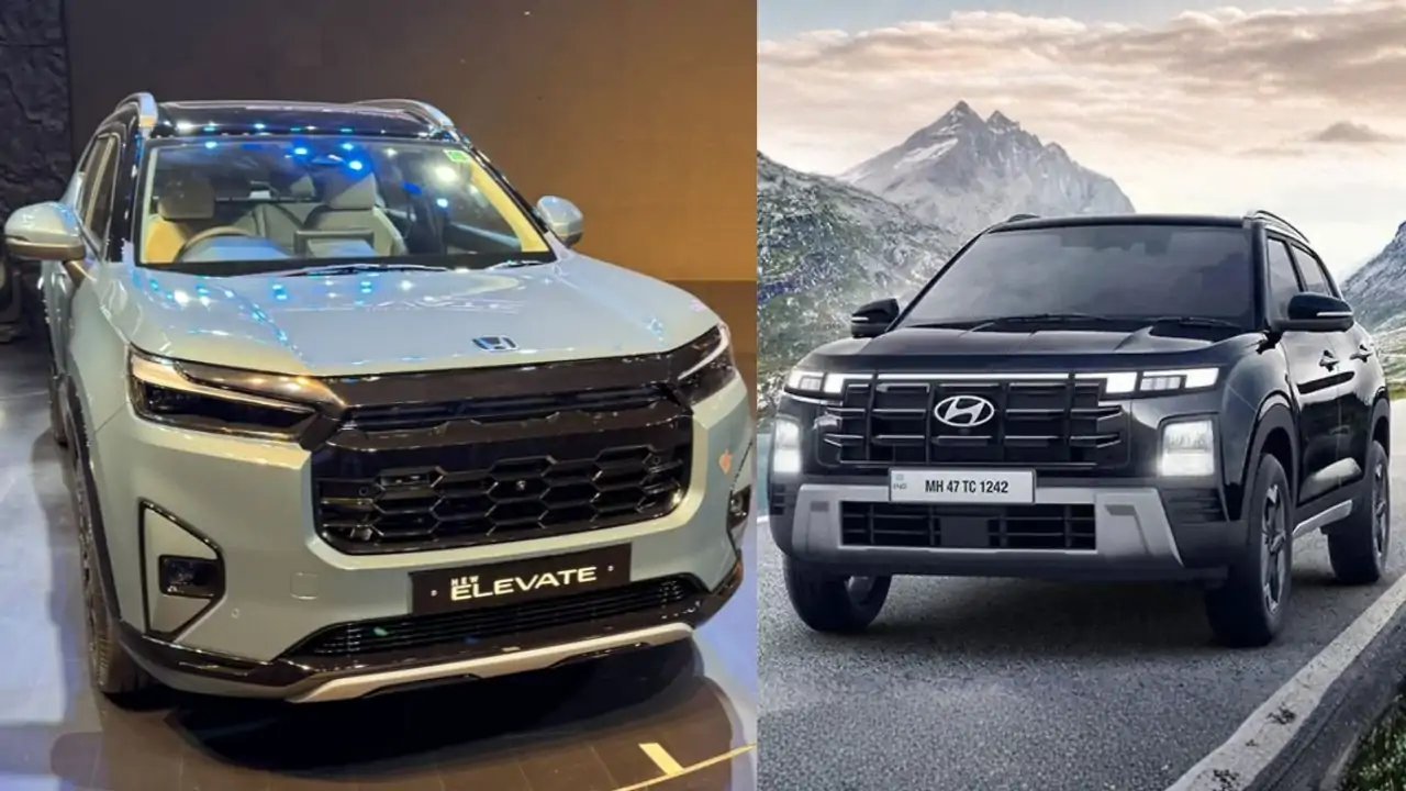 Honda Elevate Facelift Adds Rear Vents, Creta Keeps Diesel Edge At ₹11.80L