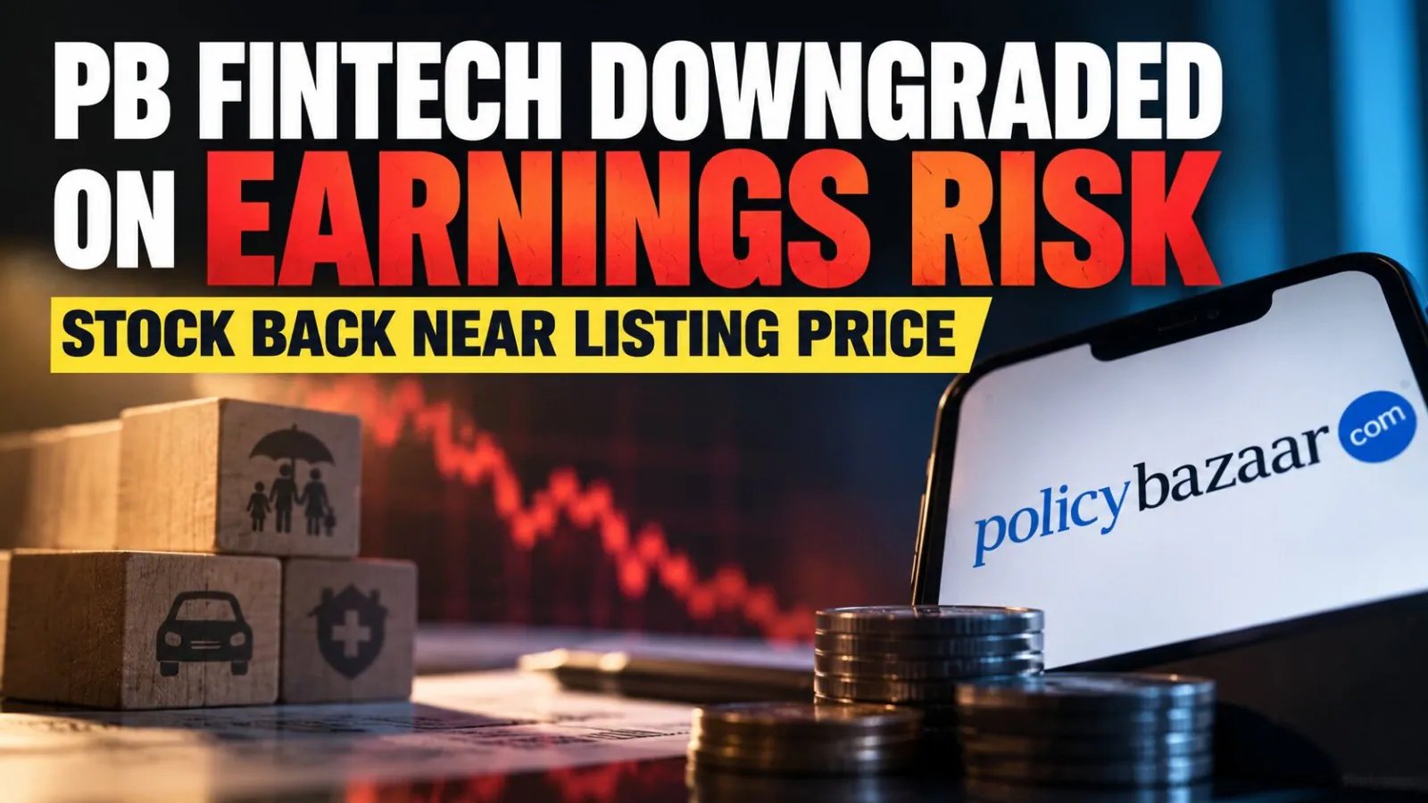 PB Fintech Shares Dump 36% After HSBC Cuts FY28 EPS 56%
