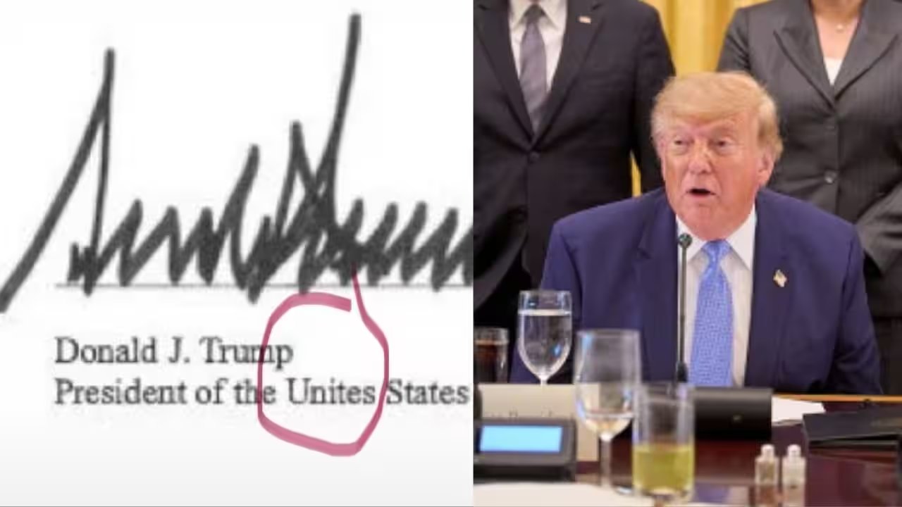 White House AI Accord Signed by Musk, Zuckerberg Contains 'Unites States' Typo