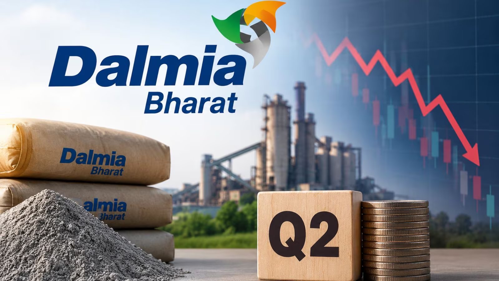Dalmia Bharat Q2 Net Loss Climbs to ₹205 Crore, Shares Rise 2.17%