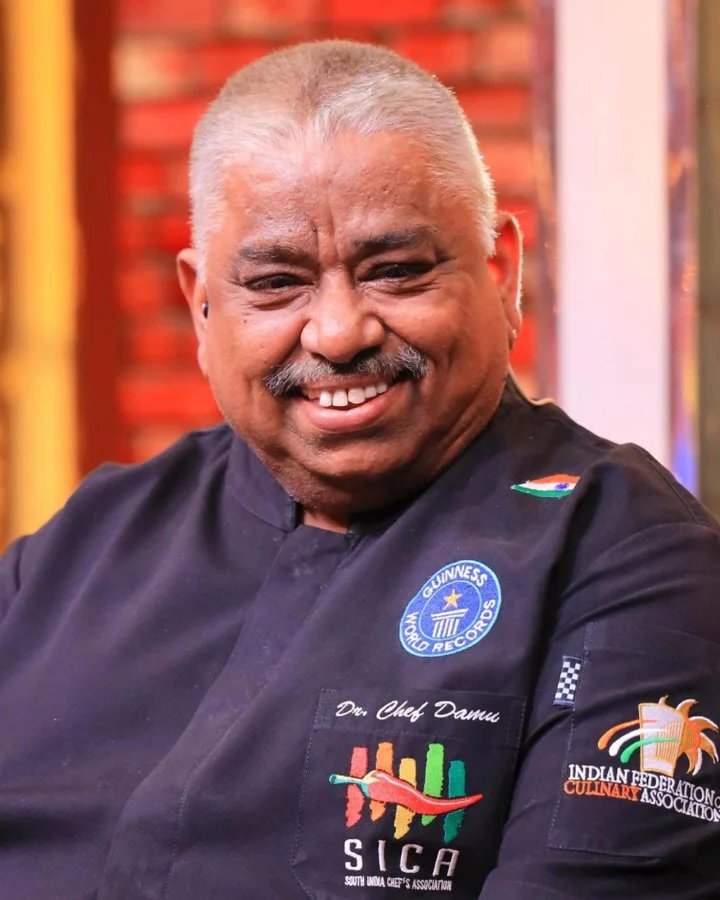 Chef Damu, Tamil Nadu Cooking Icon, Dies at 72 – Padma Shri Winner