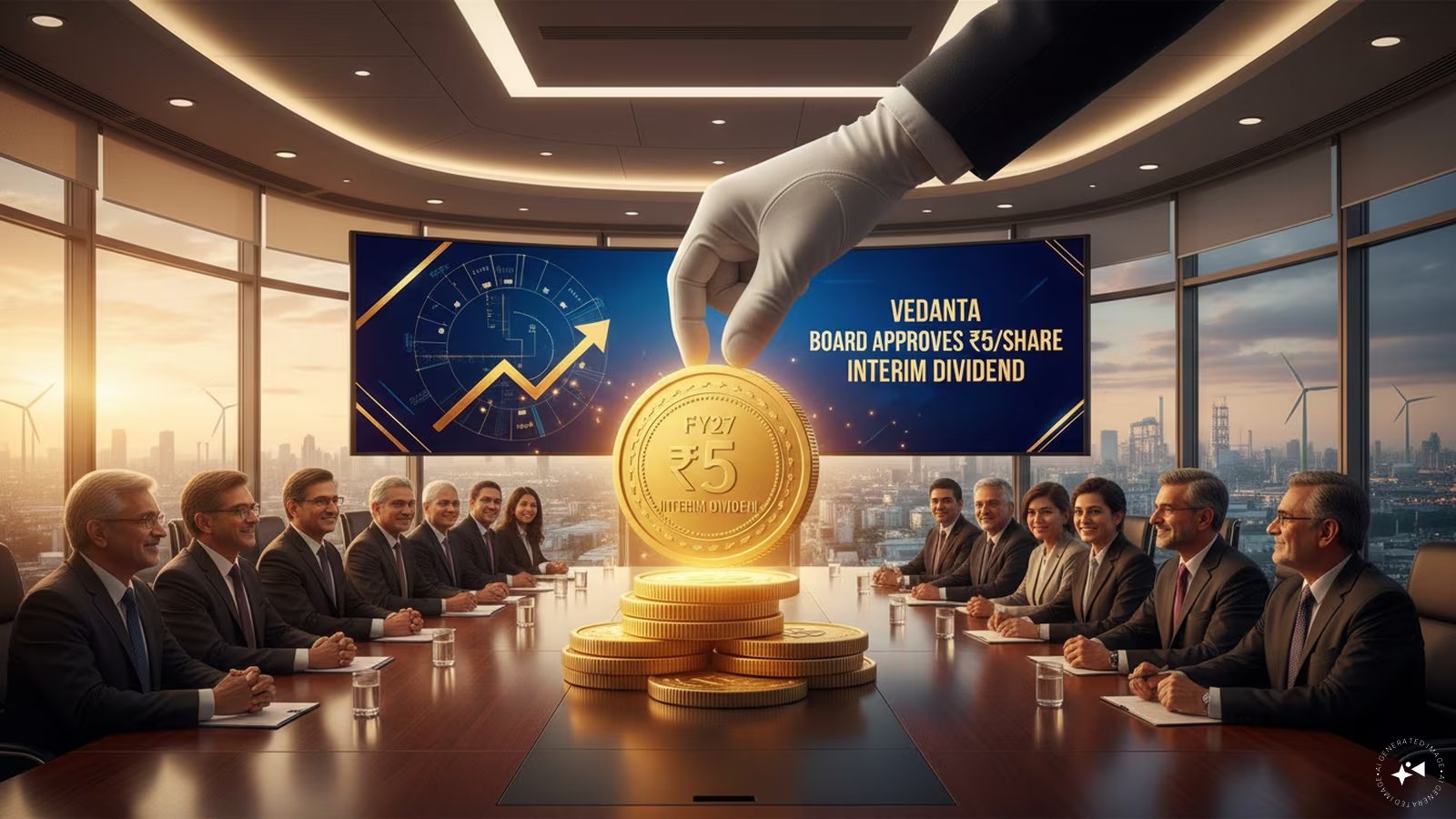 Vedanta Declares ₹5 per Share Interim Dividend, Payout ₹1,955 Crore in FY27