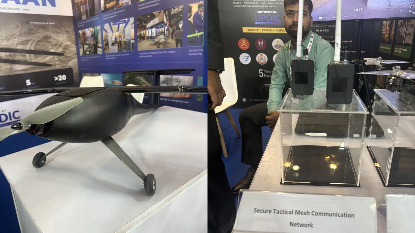 Maraal Aerospace Debuts 12‑Hour Solar UAV, IDR Network at UP Trade Show